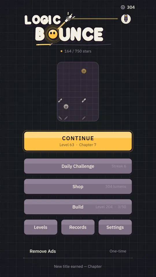 Main menu